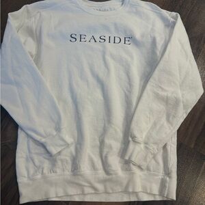 White Seaside Sweatshirt
